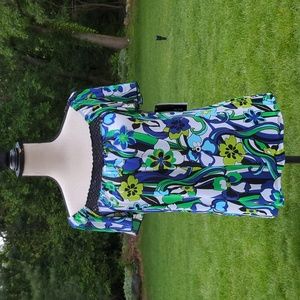 NWT ALYX Floral Pattern Short Sleeve / Off the Shoulder Top